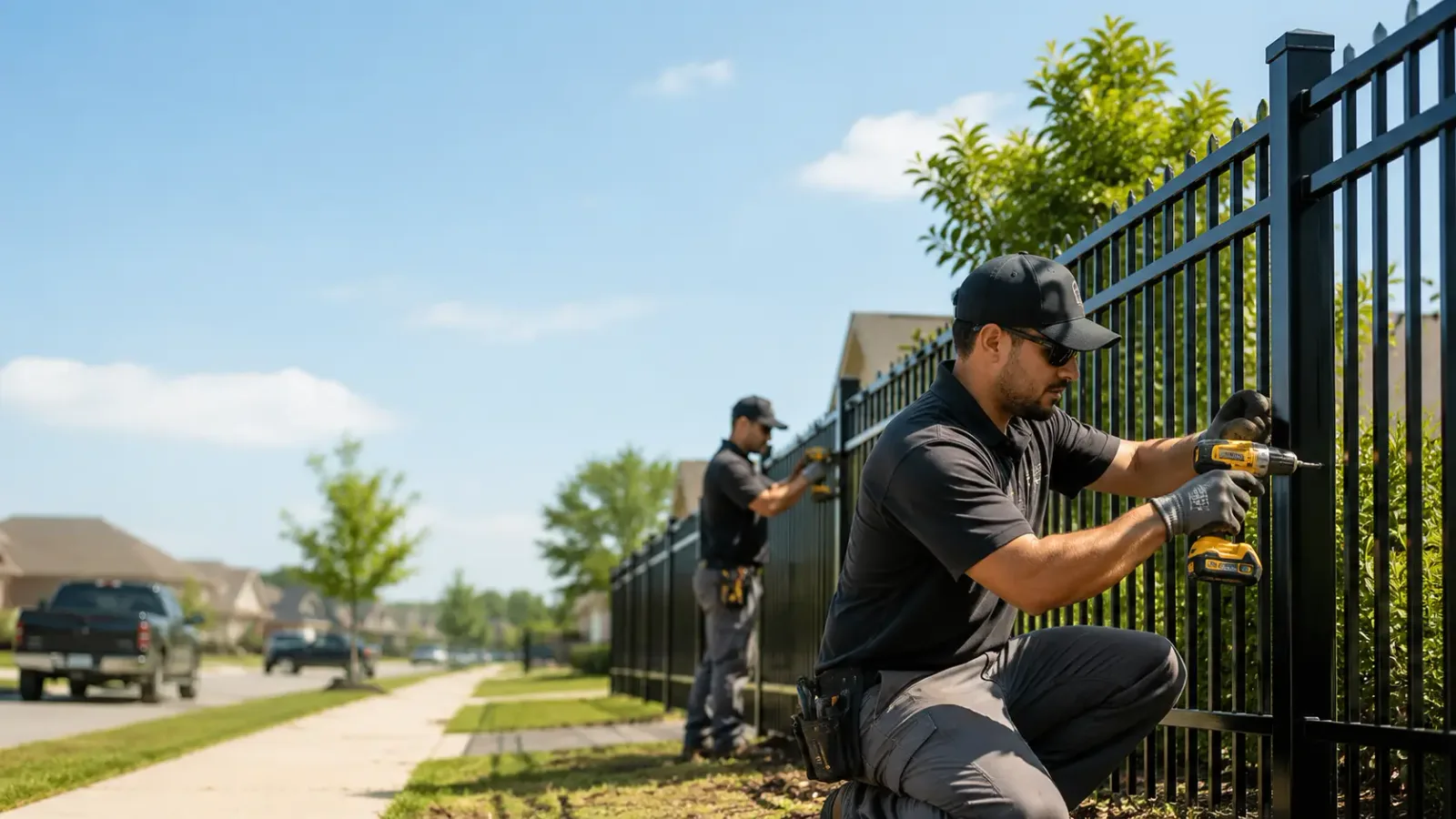Metal Fence Installation in New Auburn, MN